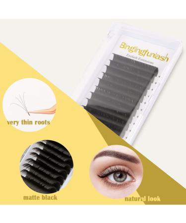 Volume Eyelash Extensions | Easy Fan Lashes | D Curl 0.07mm Rapid Self Blooming | 8-14mm Mix for Stunning Lashes - Buy Online on GoSupps.com