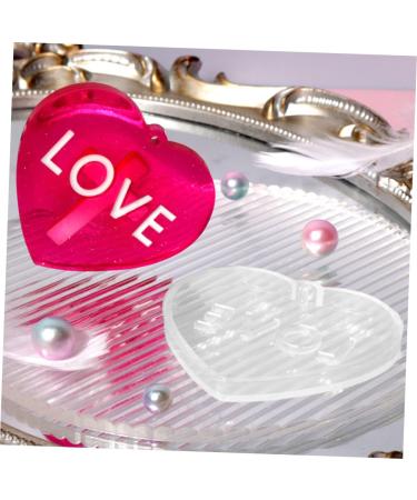 COHEALI 8 Pcs Love Silicone Mold Resin Mold Heart Keychain Molds Portable Pendant Molds Lovers Key Chain Set As Shownx4pcs 6.7X6cmx4pcs - Buy Online on GoSupps.com