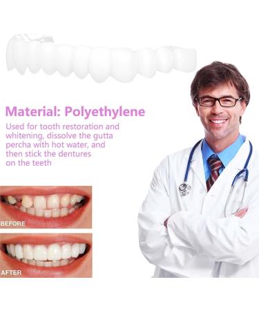 Men's and Women's Temporary Cosmetic Regain Confidence Smile Temporary Nature and Comfortable(2pairs) (1) - Buy Online on GoSupps.com