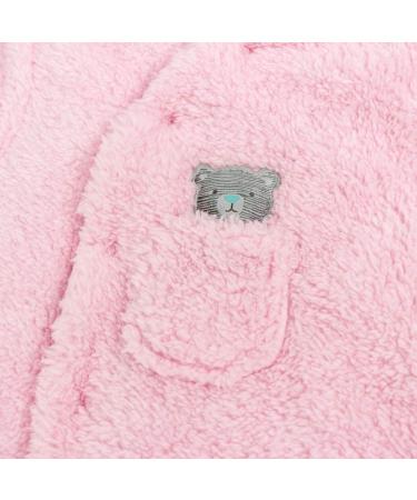Baby Winter Snowsuit Romper | Hooded Toddler Outerwear Set | Thick & Warm | Pink | 0-3 Months - Buy Online on GoSupps.com