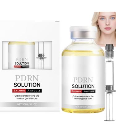 S rum PDRN ADN de Saumon Visage Ampoule Anti- ge Hydratante Raffermissante contre Rides et Ridules Essence claircissante pour Teint Irr gulier et Peau Lisse clatante 30ml (1pcs)