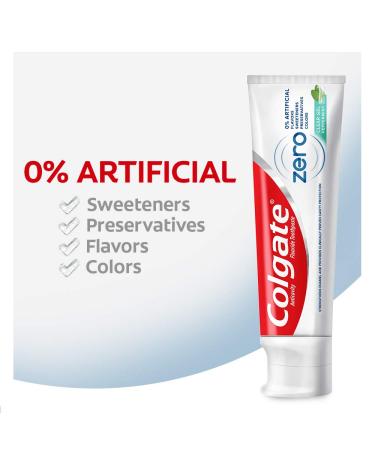 Colgate Zero Vegan Peppermint Gel Toothpaste with Fluoride - 4.6 oz (2 Pack) - Buy Online on GoSupps.com