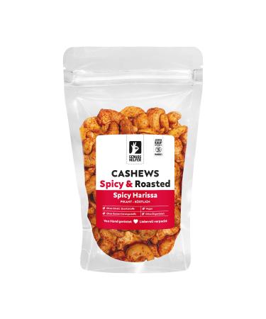 Bremer Gew rzhandel Cashews Spicy Harissa delicious snack fine spiciness with North African harissa 140g 140 g