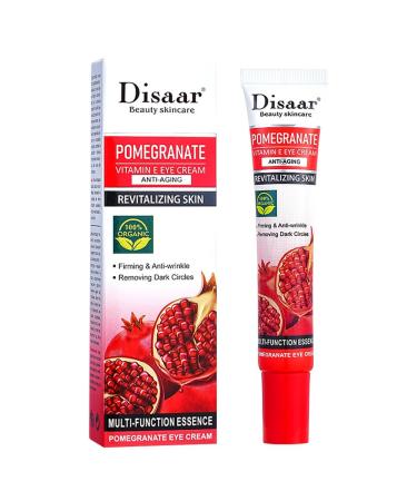 DISAAR Beauty Pomegranate Vitamin E Eye Cream Anti-Aging Firming Anti-Wrinkle Under Eye Skin 20g / 0.85fl.oz