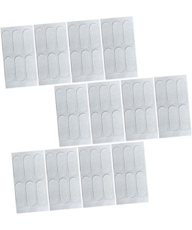 60sheets Vertical Ear Patch Cosmetic Sweat-Resistant Silicone for Daily Use Social Events Presentations Transparentx5pcs 4x1.6cmx5pcs - Buy Online on GoSupps.com