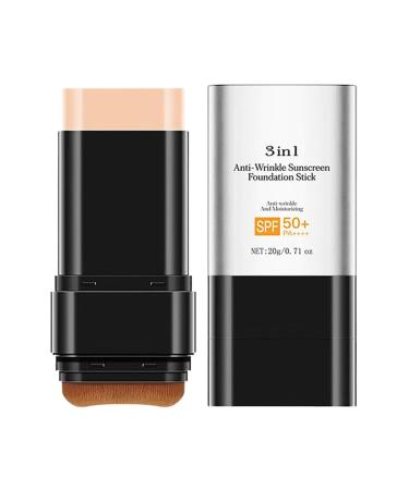 Generisch Eraser Foundation Cream Stick - Elevated Face Foundation - SPF 50+ - Waterproof - High Oil Control Power - Velvet Lamp - Concealer