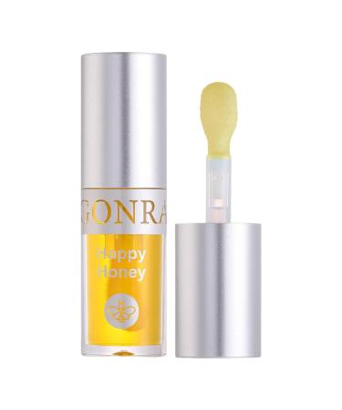 Lambo Water Lip Spots - Clear Liquid Lips - Moisturizing Lip Oil with Fruit Flavour and Non-Stick Coating for Dry Lips with Gloss Lambo