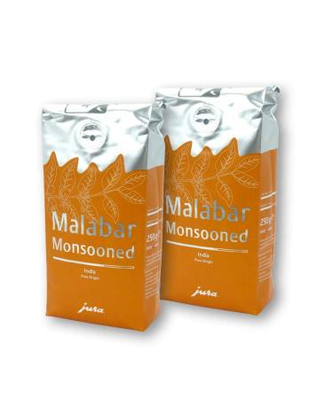 Jura Jura Espresso Malabar Monsooned Coffee Beans 250g (Pack of 2)
