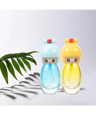 Beaupretty 2pcs Travel Perfume Bottles - Portable Mini Spray Bottles for Travel - Glass Pocket Perfume Containers - Buy Online on GoSupps.com