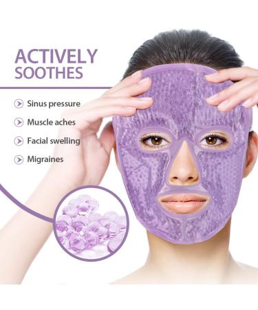 Newgo Ice Mask | Reduce Face Swelling & Dark Circles | Hot & Cold Compress for Spa & Skincare - Buy Online on GoSupps.com