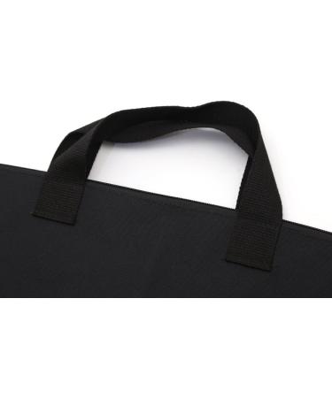 Augbunny 600D Portfolio 2-Pack Small Black - Waterproof with Handle and Zipper for Students and Artists - Buy Online on GoSupps.com