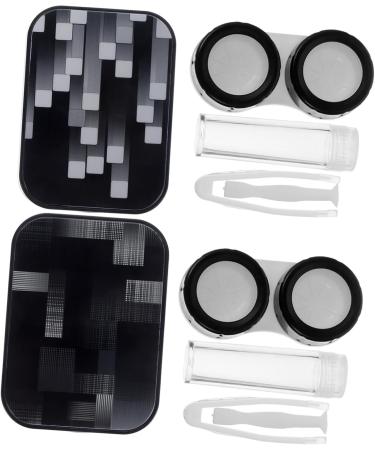 Solustrie Colored Contact Lens Case | Cute & Practical Organizer for Travel | Small Decorative Box | Shop Now! - Buy Online on GoSupps.com