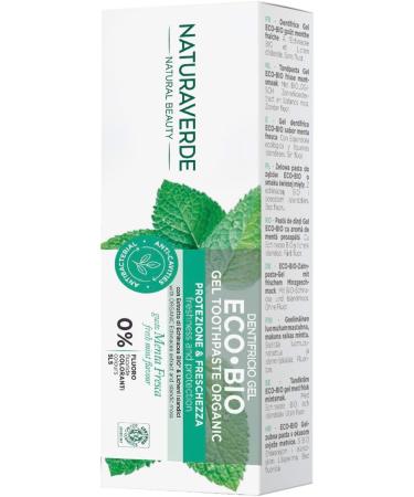 Naturaverde | BIO - ECO BIO Toothpaste Protection & Freshness with Echinacea Extract and Islandici Lichens 0% Fluoride 6 x 75 ml - Buy Online on GoSupps.com