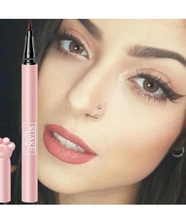  Sloane Pink liquid eyeliner pencil in the shape of a cat's paw quick-drying liquid liner 24-hour waterproof black eyeliner - Buy Online on GoSupps.com