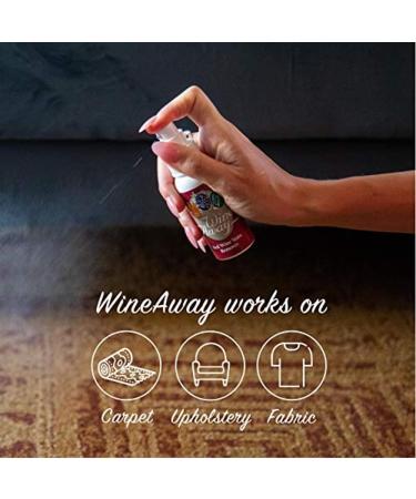 Wine Away Red Wine Stain Remover 2oz - Effective Stain Removal for All Fabrics | Shop Internationally - Buy Online on GoSupps.com