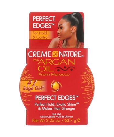 Creme of Nature Argan Oil Perfect Edges Control 2.25 oz. Jar - 3 Pack - Buy Online on GoSupps.com