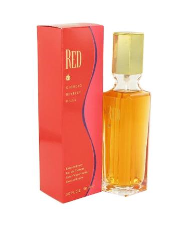 Red for Women 3 oz Eau De Toilette Spray 3 Fl Oz (Pack of 1)
