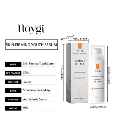 Retinol Vitamin C Anti-Wrinkle Essence Moisturizing Lightening Wrinkles Nourishing Skincare Facial Serum - Buy Online on GoSupps.com