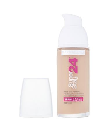 Maybelline SuperStay24H Liquid Foundation 030 Sand 30ml - Long-lasting Coverage - Buy Online on GoSupps.com