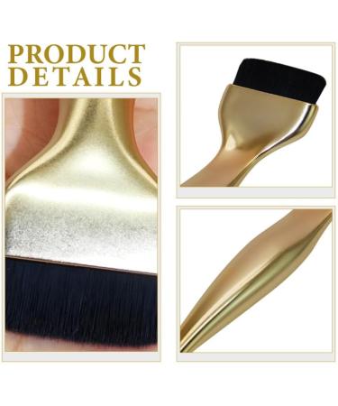 minkissy Makeup Brush Foundation Brush Small Foundation Brush Portable Foundation Brush for Women Golden - Buy Online on GoSupps.com