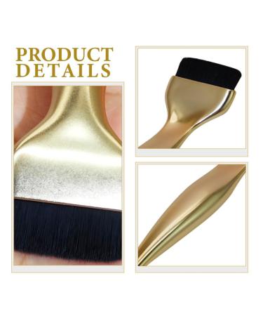 Minkissy Portable Small Foundation Brush - Makeup Brush for Women | Golden Design | International Shipping - Buy Online on GoSupps.com