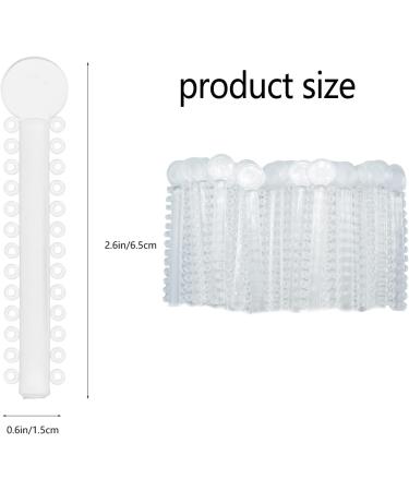 Orthodontic O-Rings & Ties - 40 Transparent Ligature Bonds for Braces | International Shipping - Buy Online on GoSupps.com