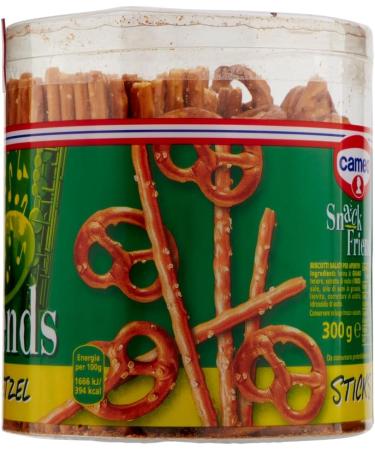  Italian Gourmet E.R. Cameo Snack Friends Sticks & Pretzel pretzel mix savory snacks 300g + Italian Gourmet Polpa di Pomodoro 400g - Buy Online on GoSupps.com