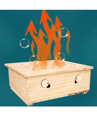 Buy Baluue Bamboo Healing Box - Traditional Chinese Moxibustion Solid Wood Moxa Stick Burner for Home & Salon | Warm Navel & Belly Relief - Buy Online on GoSupps.com