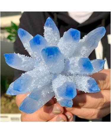 Natural Crystal Rough Sky Blue Phantom Quartz Beautiful (Size : 400-500g) - Buy Online on GoSupps.com