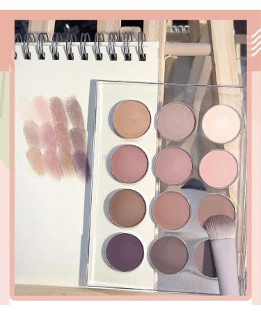Eyeshadow Palette Matte Eyeshadow Makeup Shimmer Design Eyeshadow Palette for Professional Daily Neutral and Natural Look (C) - Buy Online on GoSupps.com