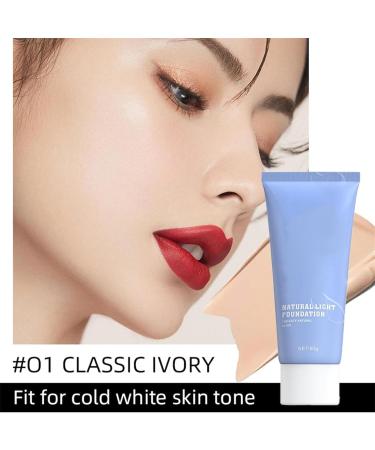 Fond de teint liquide naturel couvrance totale mat longue tenue waterproof fini changeant de couleur soin l ger convient tous les types de peau. 02 - Buy Online on GoSupps.com
