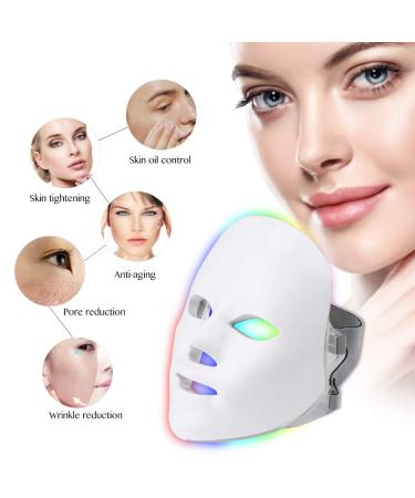 7 Colors Light Therapy Facial Mask for Home Use | Illuminate Your Skin - Buy Online on GoSupps.com