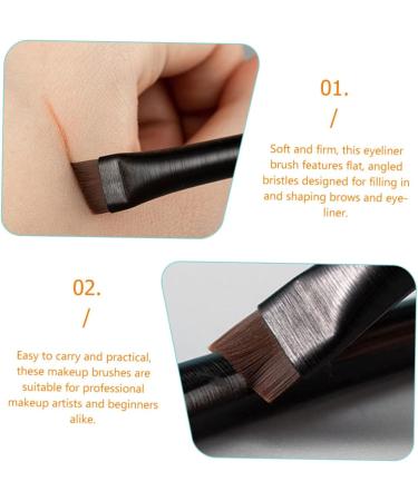 Beatifufu 3 Sets Eyeliner Brush Makeup Brush Brow Brush Kit Cosmetic Brush Women Eyebrow Brush Ultra Fine Eyeliner Brush Ultra Thin Eye Liner Beauty Cosmetic Tool Makeup Tool Makeup Supplies - Buy Online on GoSupps.com