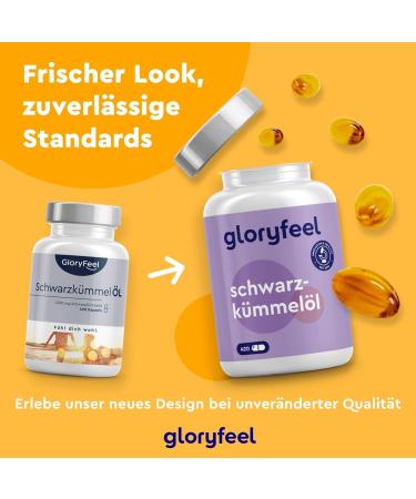 Buy Black Cumin Oil 420 Capsules | 1000mg Daily Dose | Egyptian Cold-Pressed | 80% Essential Fatty Acids + Vitamin E | Pure & Lab-Tested - Made in Germany - Buy Online on GoSupps.com