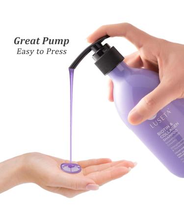 Luseta Biotin & Collagen Conditioner - Thickening for Hair Loss & Fast Growth Argan Oil Infused Sulfate & Paraben Free 33.8oz - International Shipping Available - Buy Online on GoSupps.com