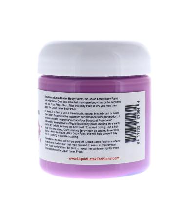 Liquid Latex Fashions - Fluorescent Violet Full Body Paint for Halloween Cosplay & Parties - Safe for Kids & Adults - 4 Oz - Buy Online on GoSupps.com