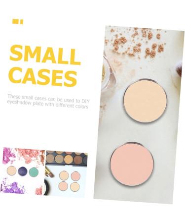 DOITOOL 200 Pcs Eye Shadow Disk Eyeshadow Empty Metal Pans Lipstick Diy Case Iron Plate Accessories Miss - Buy Online on GoSupps.com