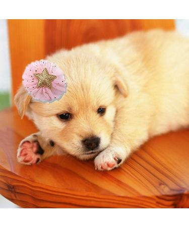 NA 10Pcs Dog Hair Bows Lovely Pets Hair Clips Dog Cat Puppy Grooming Pet Hair Accessory for Cats Dogs Kitten Puppies - Buy Online on GoSupps.com
