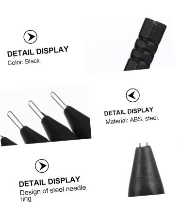 SEWOART 4pcs Ear Cleaning Tool Set Ergonomic Hearing Aids Cleaning Rods for Earwax Durable Steel Easy to Use for Personal and - Buy Online on GoSupps.com