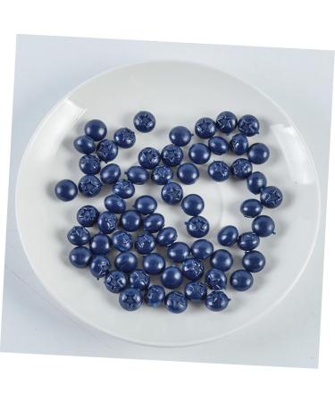 DIKACA Cake Decorations Decorative Blueberries Artificial Fruits 50pcs Simulation Blueberry Pvc Cake Material Simulated Blueberries Lifelike Fruit Decorations Fake Fruit - Buy Online on GoSupps.com