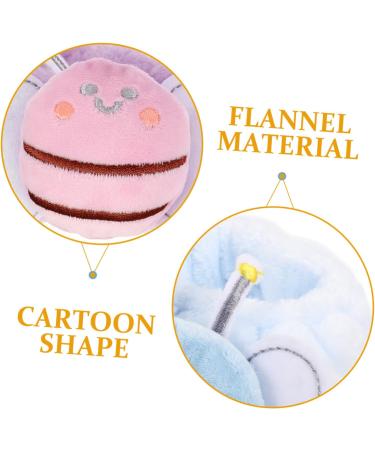 FRCOLOR 4pcs Face Wash Wristband Plush Hair Scrunchies Elastic Makeup Towel Adjustable Hair Band Elastic Scrunchy Ties Absorbent Wristbands Wash Arm Towel Flannel Elasticity South Korea - Buy Online on GoSupps.com