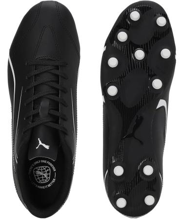 PUMA Men's Vitoria FG/AG Football Shoe - Size 44 EU - Puma Black & White - International Shipping Available - Buy Online on GoSupps.com