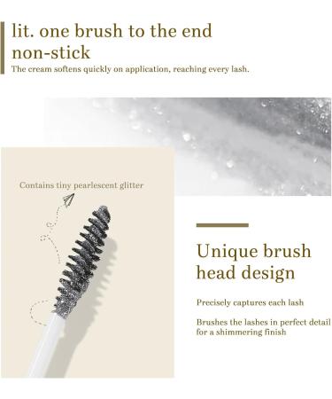 Glitter Mascara Glitter Mascara for Thick Shiny Eyelashes for Party Wedding Festival (Color) - Buy Online on GoSupps.com