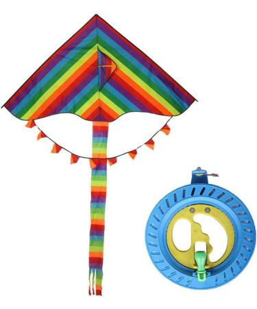 Buy Healifty Kite Reel - 16 cm Kite Line Winder Handle Wheel Grip - Outdoor Kite Accessories in Blue for Smooth Flying - Buy Online on GoSupps.com