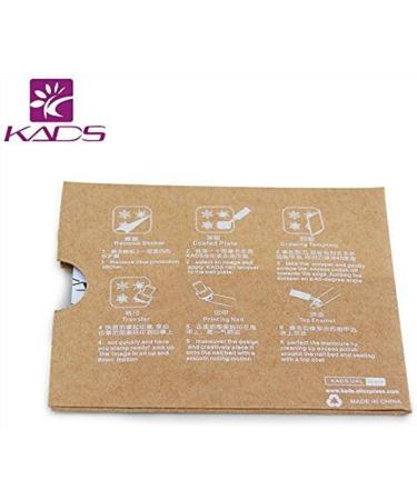 KADS Nail Stamping Plate Chinese Style Plum Flower Template - Nail Art Decoration (CN009) CH009 - Buy Online on GoSupps.com