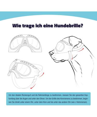 PETLESO Dog Sunglasses | Eye Protection Goggles for Large Dogs | Safety Glasses for Outdoor Activities - Buy Online on GoSupps.com