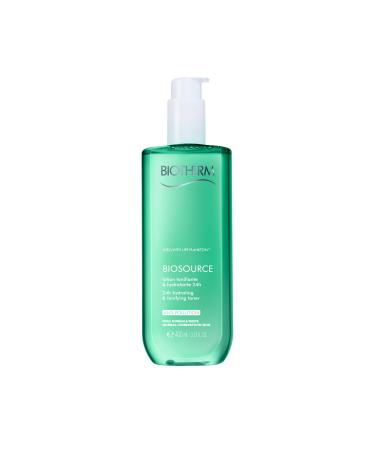 Biotherm biosource facial cleaning for normal skin refreshing cleaning lotion with life plankton moisturizing cleaning cream for the face 400 ml (1 Pack)