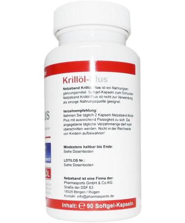 Buy Premium Netzeband Krill Oil 90 Capsules - Omega 3 6 9 & Astaxanthin | International Shipping - Buy Online on GoSupps.com