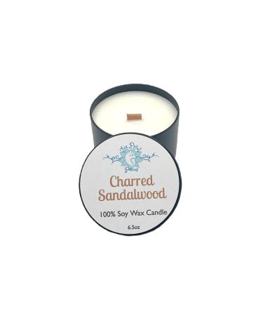Candles in Black: Charred Sandalwood