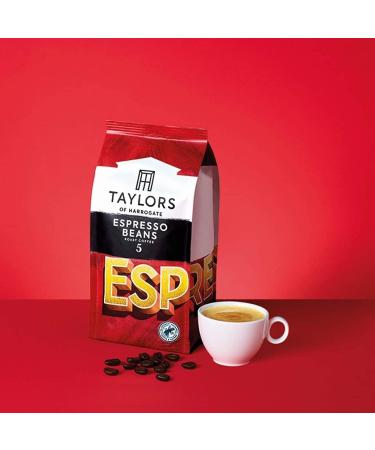 Taylors of Harrogate Coffee Beans (Each Pack 200g). Pick Any 6 from 7+ Flavours Inc. Hot Lava Java Lazy Sunday Rich Italian Latte Espresso Cacao Superior Colombia Brazil Praline Especial and More - Buy Online on GoSupps.com